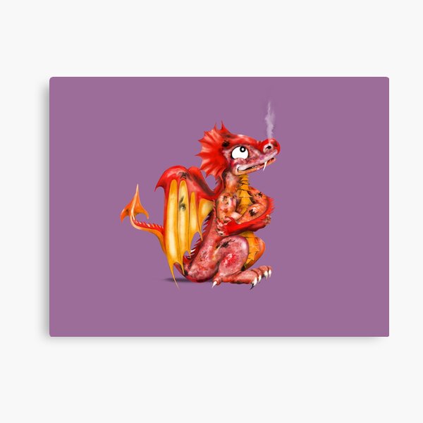 Impressions Sur Toile Sur Le Theme Adorable B C3 b C3 Dragon Redbubble