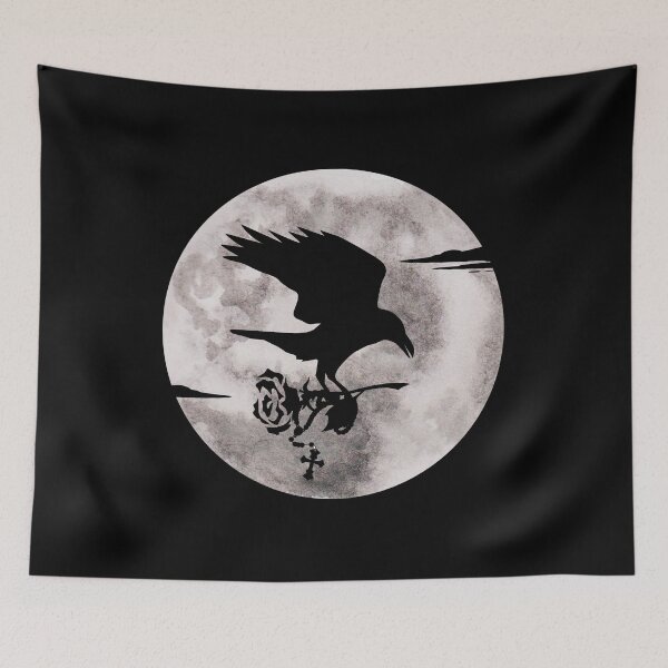 Item preview, Rosary Raven designed and sold by Lylabean22.