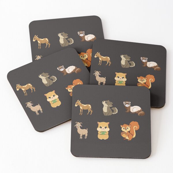 Item preview, Sticker pack different animals designed and sold by Bettina2311.