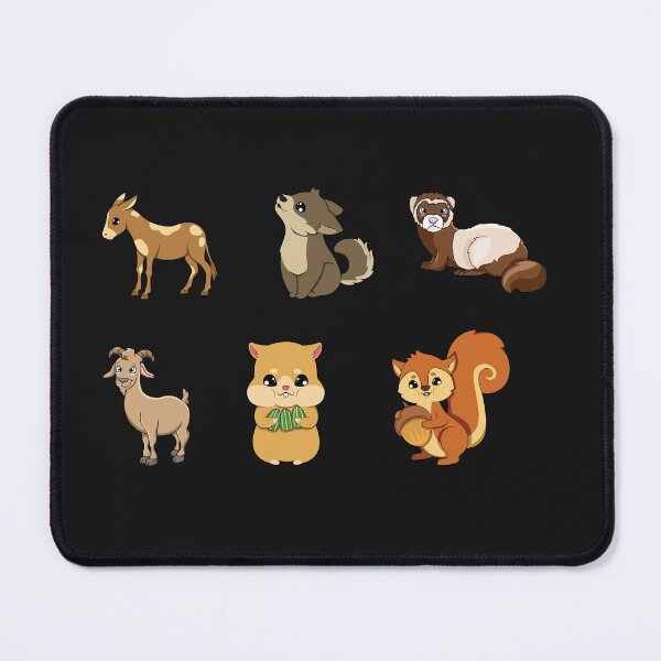Item preview, Sticker pack different animals designed and sold by Bettina2311.