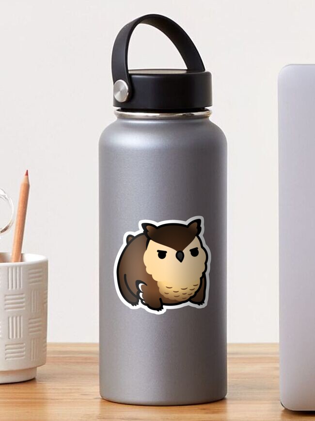 Thumbnail 1 of 3, Sticker, Chubby Owlbear designed and sold by birdhism.