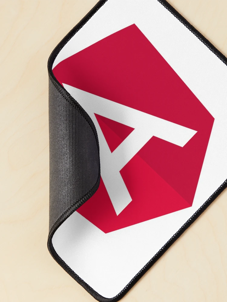 Thumbnail 2 of 5, Mouse Pad, New Angular 5 Logo JS JavaScript Developer designed and sold by vladocar.