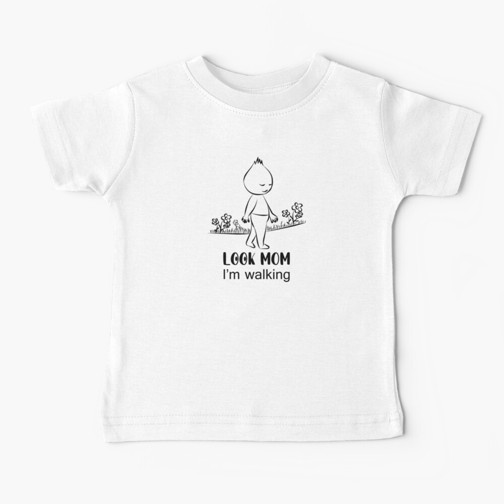 baby first walk  Baby T-Shirt for Sale by salmanroots