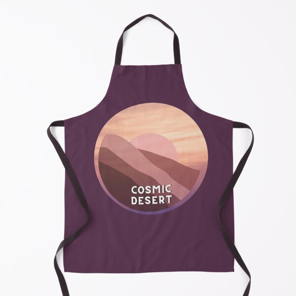 Item preview, Red Sand Cosmic Desert | Yellow & Purple Gradient Sticker designed and sold by MiaDelelai.