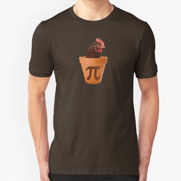 Chicken Pot Pi Slim Fit T-Shirt