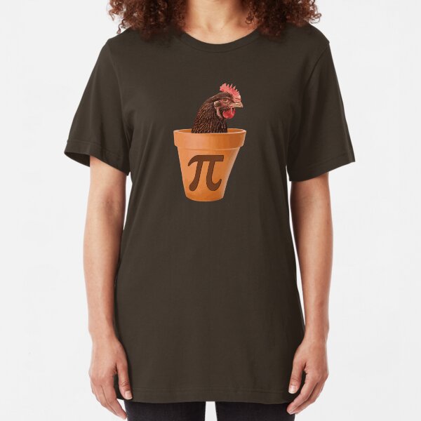 Chicken Pot Pi Slim Fit T-Shirt