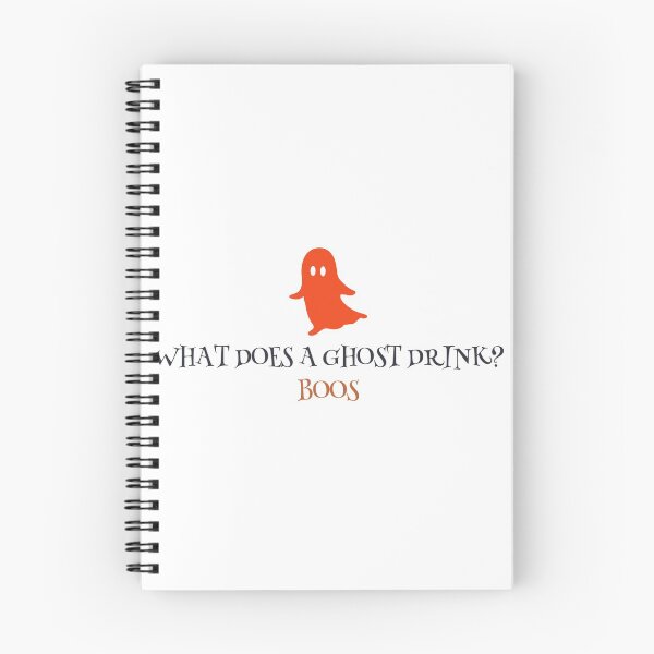 Item preview, What does a ghost drink?  Boos  Graphic Part 2 Halloween designed and sold by Five O'clock Shirts.