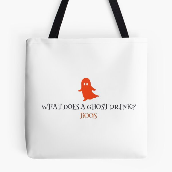 Item preview, What does a ghost drink?  Boos  Graphic Part 2 Halloween designed and sold by Five O'clock Shirts.