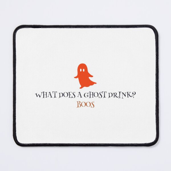 Item preview, What does a ghost drink?  Boos  Graphic Part 2 Halloween designed and sold by Five O'clock Shirts.