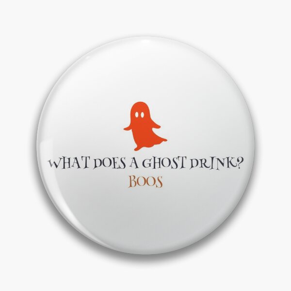 Item preview, What does a ghost drink?  Boos  Graphic Part 2 Halloween designed and sold by Five O'clock Shirts.