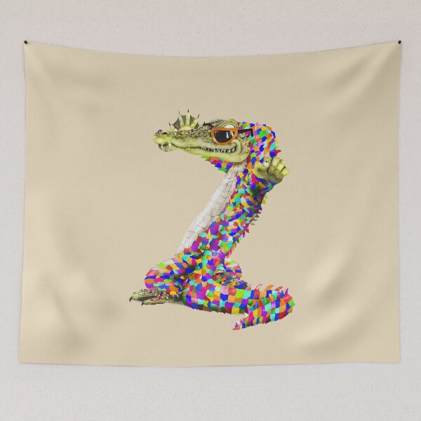 Item preview, In a while... - Cartoon Crocodile  designed and sold by Snootrac.
