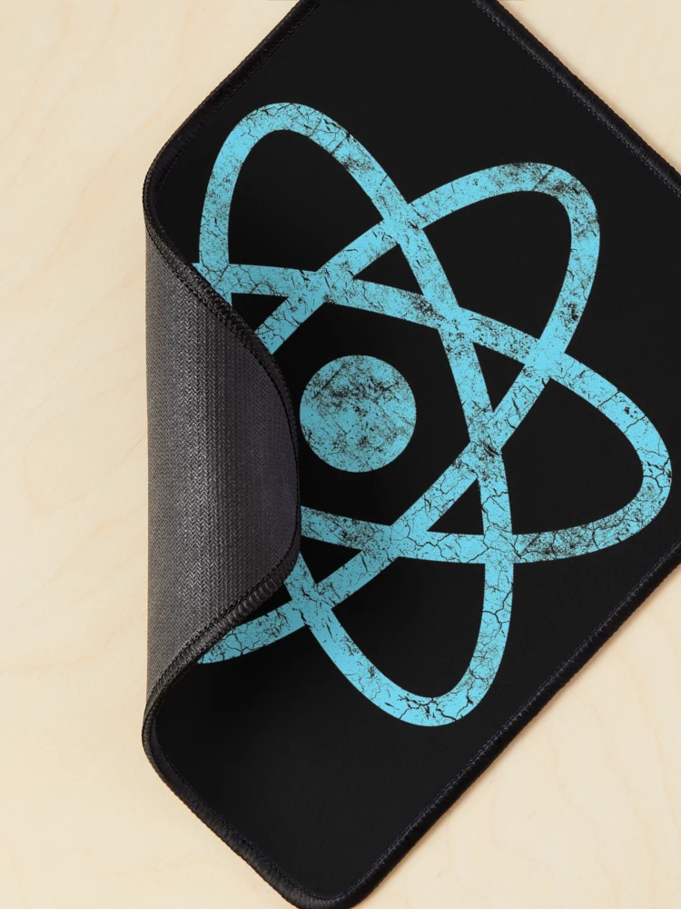 Thumbnail 2 of 5, Mouse Pad, Vintage ReactJS React JS JavaScript Framework designed and sold by vladocar.