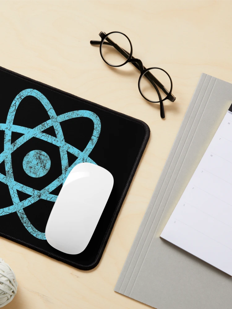 Thumbnail 3 of 5, Mouse Pad, Vintage ReactJS React JS JavaScript Framework designed and sold by vladocar.