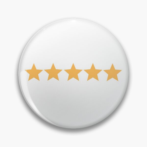 Item preview, 5 stars designed and sold by CyberPanda93.