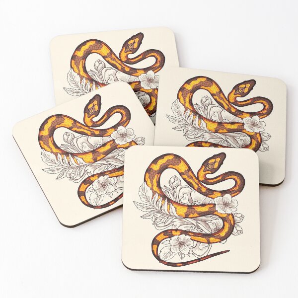 Item preview, Orange Snake designed and sold by MAX SDCH.