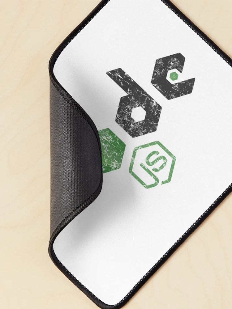 Thumbnail 2 of 5, Mouse Pad, Retro NodeJS JavaScript Programmer designed and sold by vladocar.