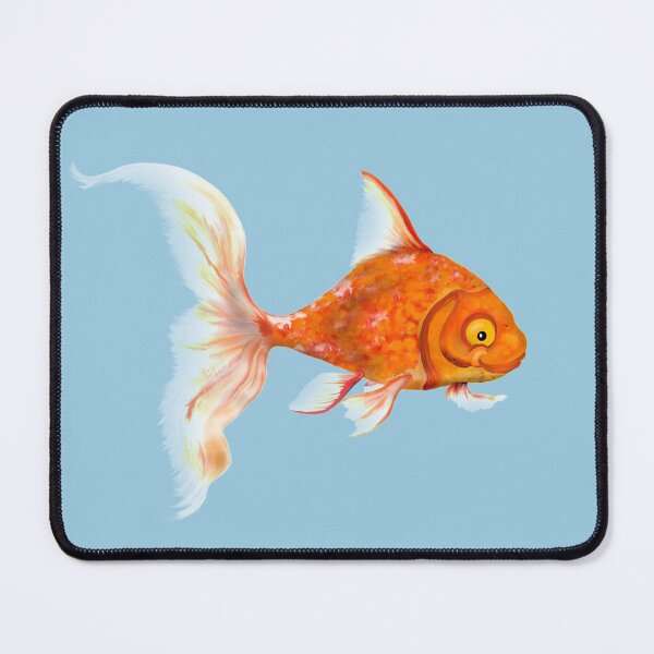 Item preview, Swim Away Meryl - Cartoon Goldfish  designed and sold by Snootrac.