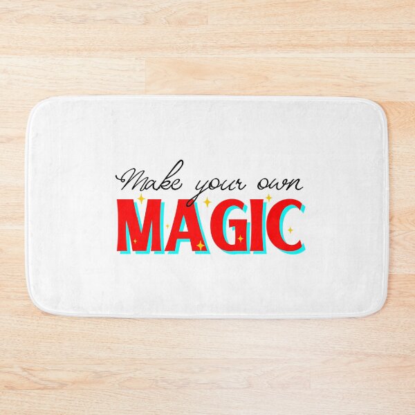 Item preview, Create Your Own Magic Make It Happen Inspirational Quote designed and sold by StickerbashCo.