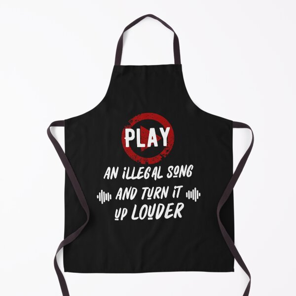 Item preview, Play An Illegal Song And Turn It Louder designed and sold by QlickDesign.