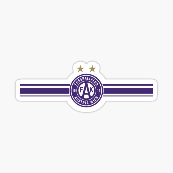 Streifen meines Herzens Austria Wien, Österreich Sticker