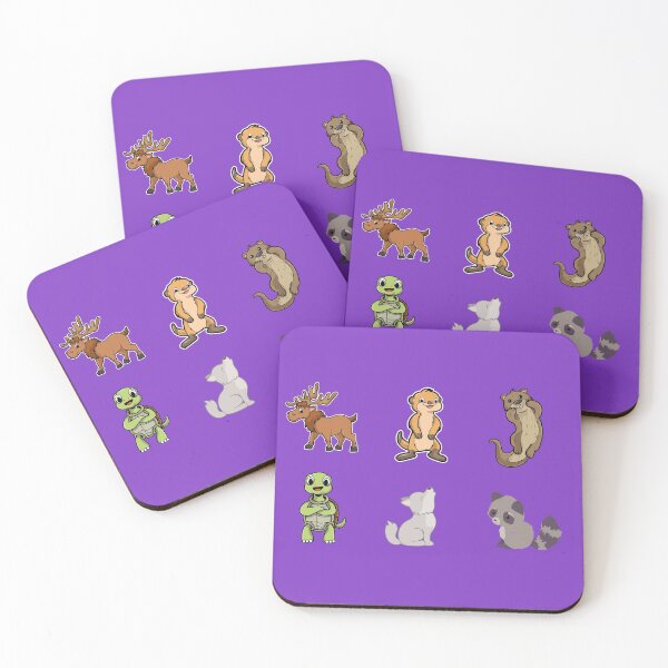 Item preview, Sticker pack different animals designed and sold by Bettina2311.