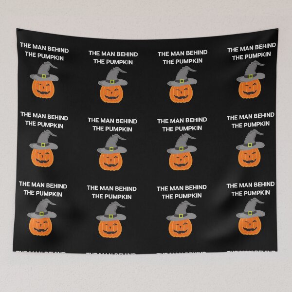 Item preview, The Man Behind The Pumpkin designed and sold by PRB1989.