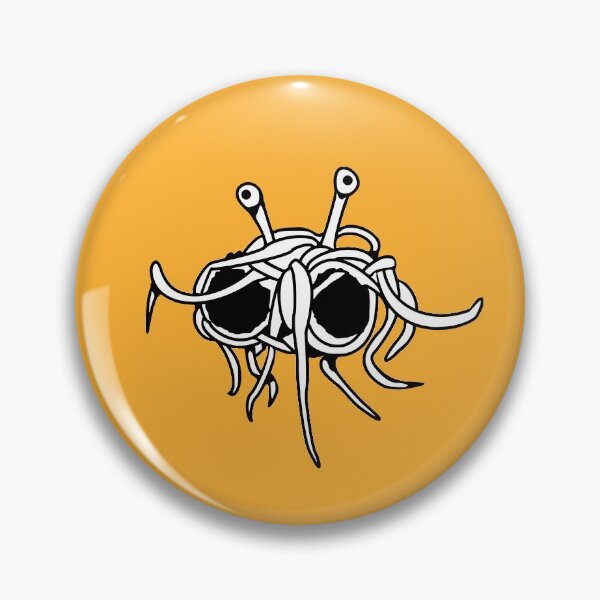 Item preview, Flying Spaghetti Monster designed and sold by WhatWhatDesigns.