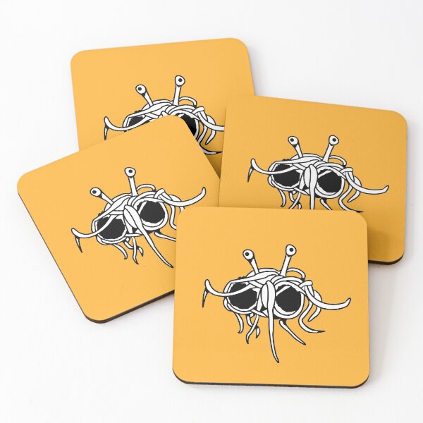 Item preview, Flying Spaghetti Monster designed and sold by WhatWhatDesigns.
