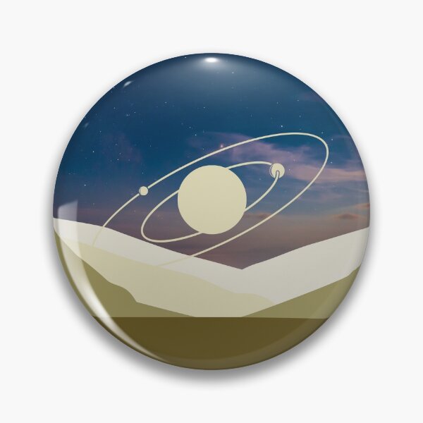 Item preview, Serene Cosmic Desert Sands | Galaxy Sticker designed and sold by MiaDelelai.