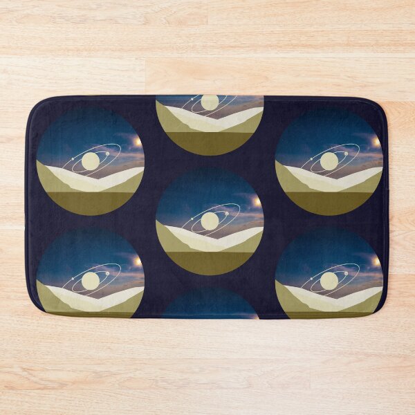 Item preview, Serene Cosmic Desert Sands | Galaxy Sticker designed and sold by MiaDelelai.