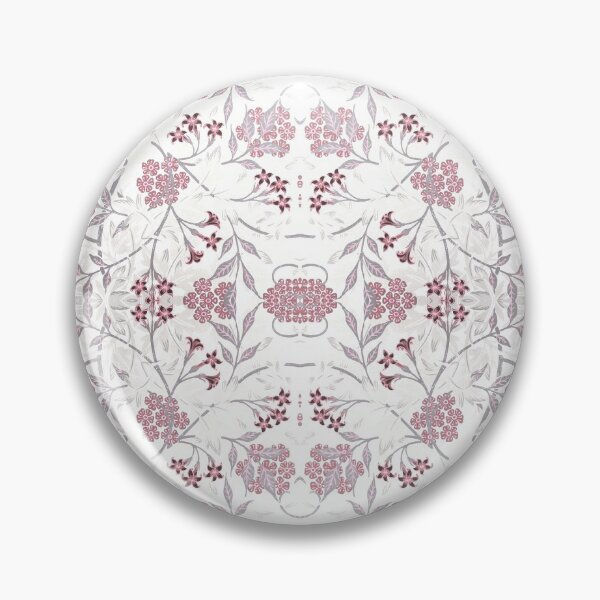 Item preview, Jasmine by William Morris - Pink Grey Gray Floral Vintage Pattern Variation designed and sold by PatternPerfect.