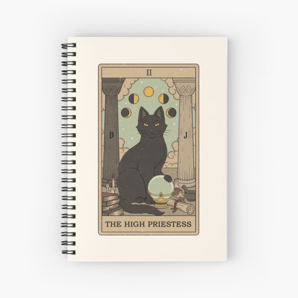 The High Priestess Spiral Notebook