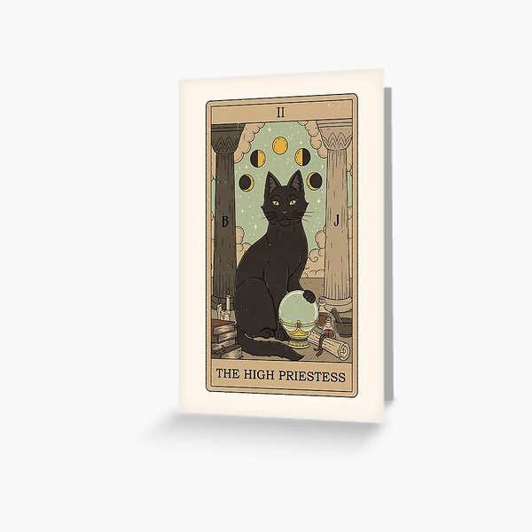 The High Priestess Greeting Card
