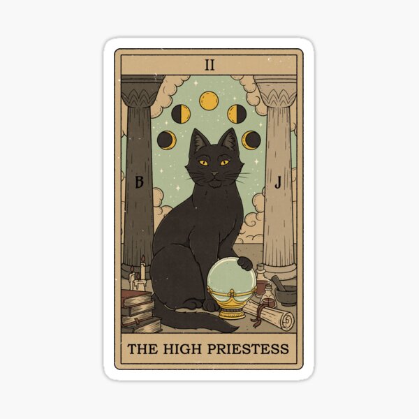 The High Priestess Sticker