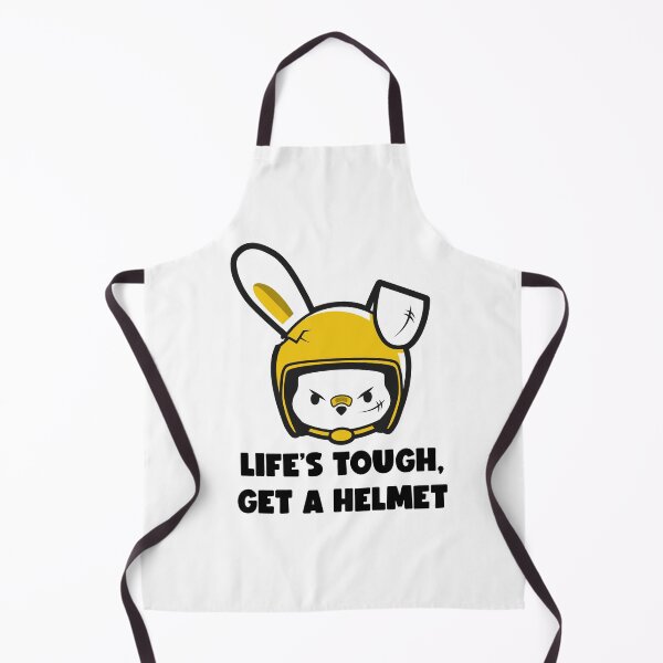 Item preview, Life Is Hard Get A Helmet Life Motivation designed and sold by StickerbashCo.