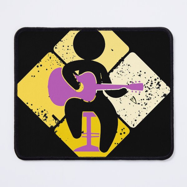 Item preview, Guitar guitarist instrument retro designed and sold by Imutobi.