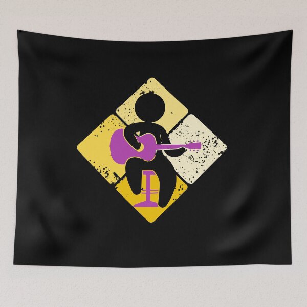 Item preview, Guitar guitarist instrument retro designed and sold by Imutobi.
