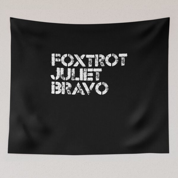 Item preview, FJ and B in Military Alphabet designed and sold by TheTeeSupplyCo.