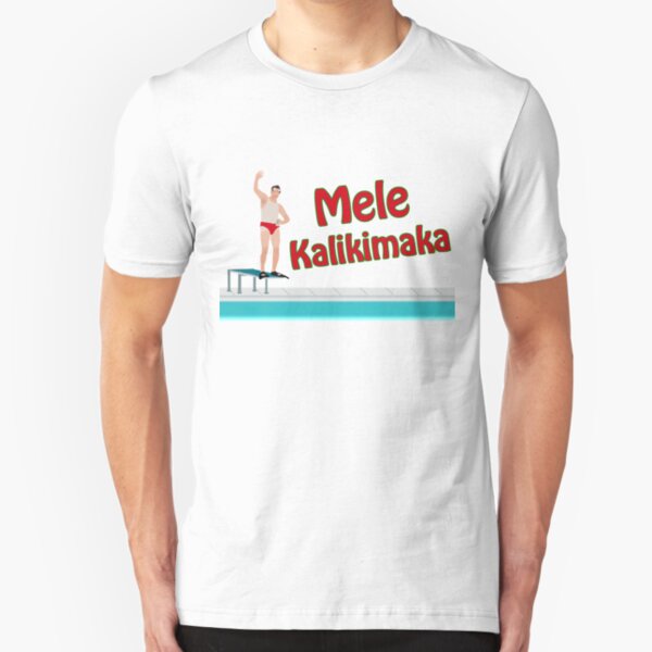 Christmas Vacation - Mele Kalikimaka Slim Fit T-Shirt