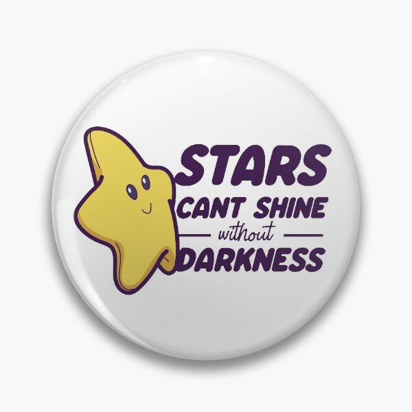 Item preview, Stars Shine In The Dark Shine Bright Words Of Encouragement designed and sold by StickerbashCo.