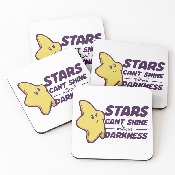 Item preview, Stars Shine In The Dark Shine Bright Words Of Encouragement designed and sold by StickerbashCo.