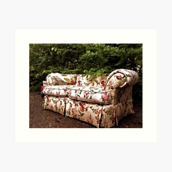 Yard Couch! Art Print
