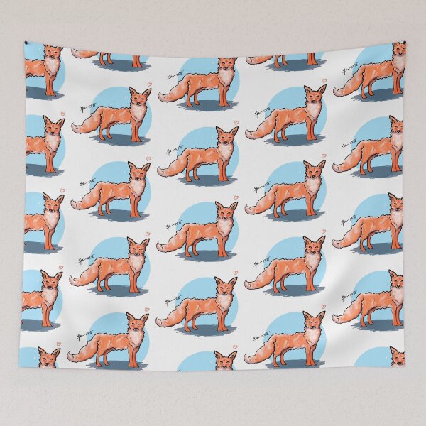 Item preview, Cute Fluffy Fox designed and sold by LupeDesigns.