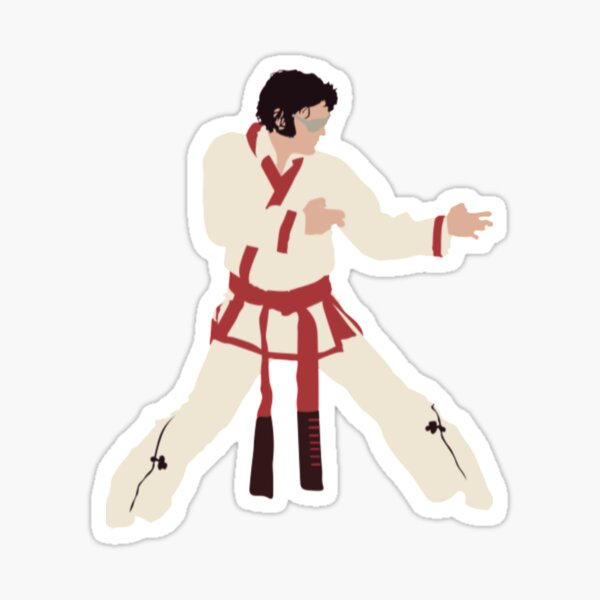 Vista previa del artículo con la obra «Elvis Presley Elvis Fu | Regalo perfecto», diseñado y vendido por Cane Matha.