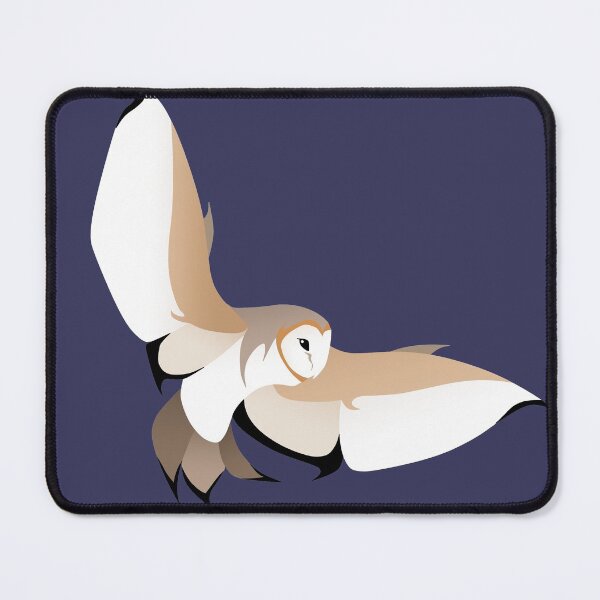 Item preview, Owl in Flight in Navy designed and sold by AnazenArt.