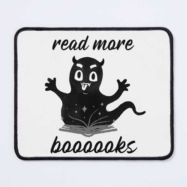Item preview, Read More Boooooks. Sweet Book Lover Ghost designed and sold by Rebel-Design.