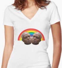 Brooklyn Nine Nine - Captain Holt Women's Fitted V-Neck T-Shirt