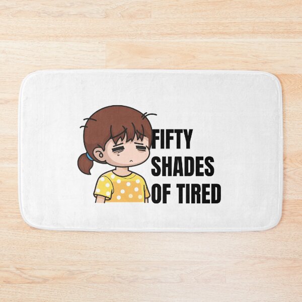 Item preview, Funny Tired Quotes Sleepy Tired Shades Of Tired designed and sold by StickerbashCo.