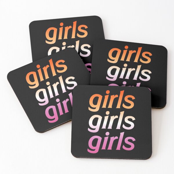 Item preview, Lesbian Flag Girls Girls Girls - FLETCHER designed and sold by jeminamarina.