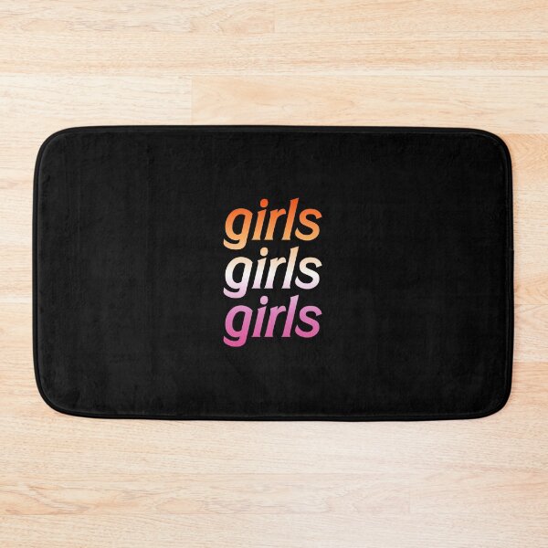 Item preview, Lesbian Flag Girls Girls Girls - FLETCHER designed and sold by jeminamarina.